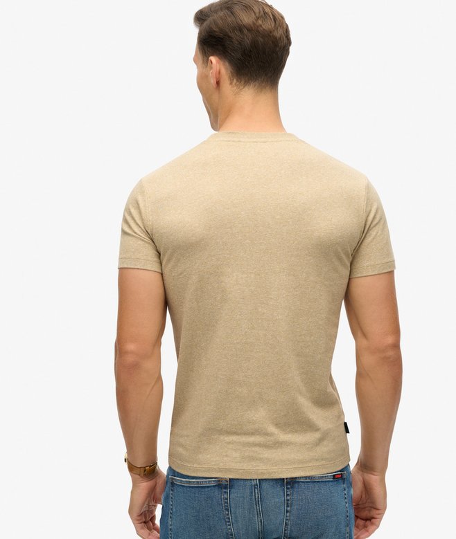 superdry Camiseta de algodón orgánico con logotipo Essential Grandes descuentos