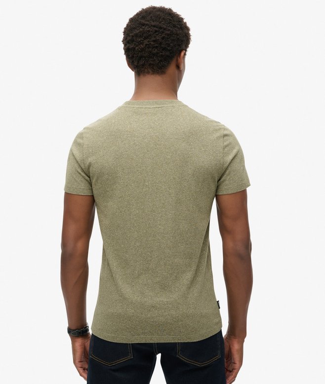 superdry Camiseta de algodón orgánico con logotipo Essential Tienda de fábrica
