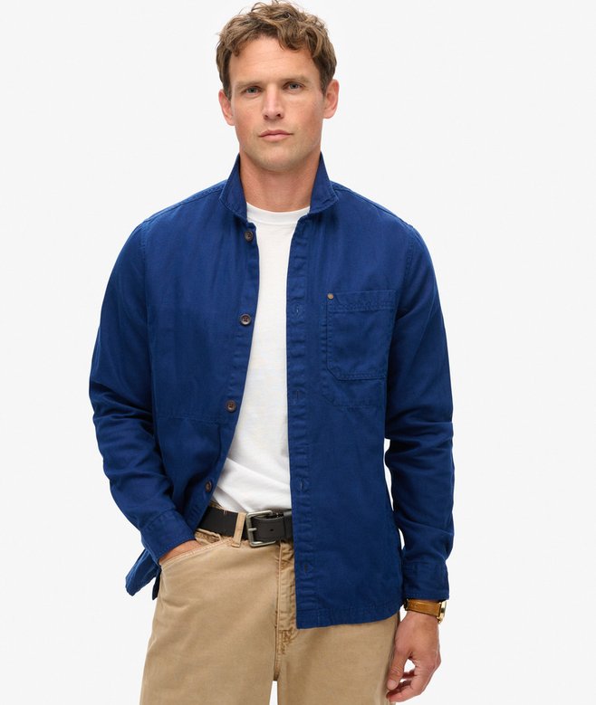 superdry Sobrecamisa de mezcla de lino Merchant Store