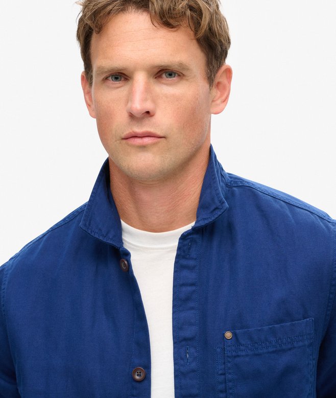 superdry Sobrecamisa de mezcla de lino Merchant Store Ahorra y exporta