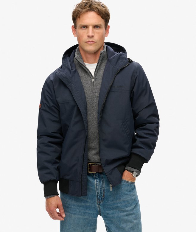 superdry Cazadora bómber de nailon con capucha Surplus