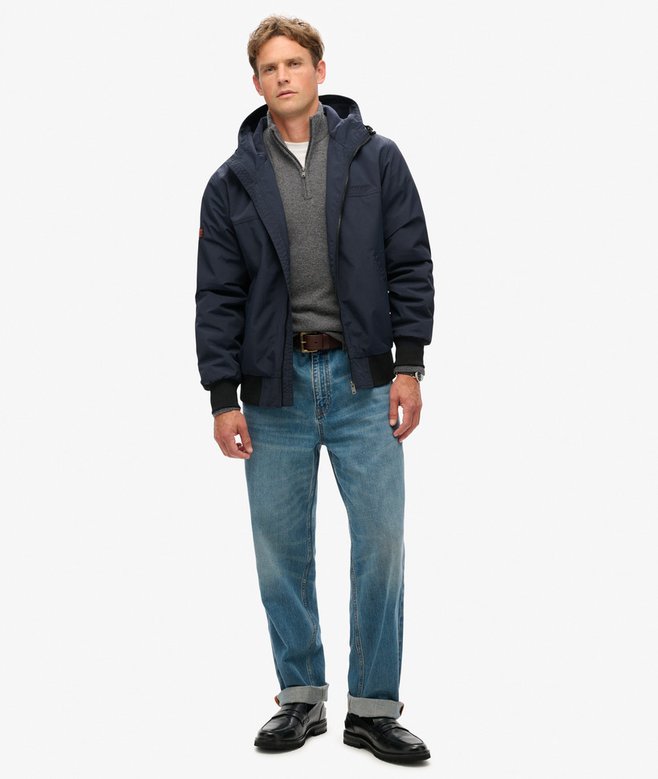 superdry Cazadora bómber de nailon con capucha Surplus Última moda