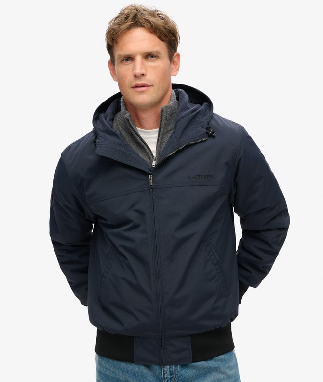superdry Cazadora bómber de nailon con capucha Surplus Última moda