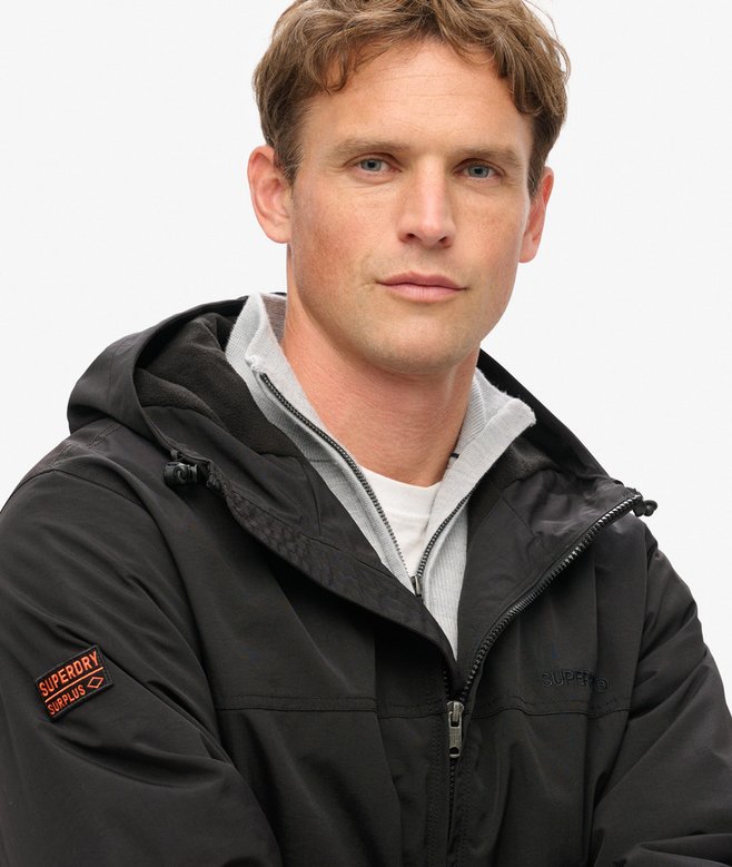 superdry Cazadora bómber de nailon con capucha Surplus Descuento por venta flash