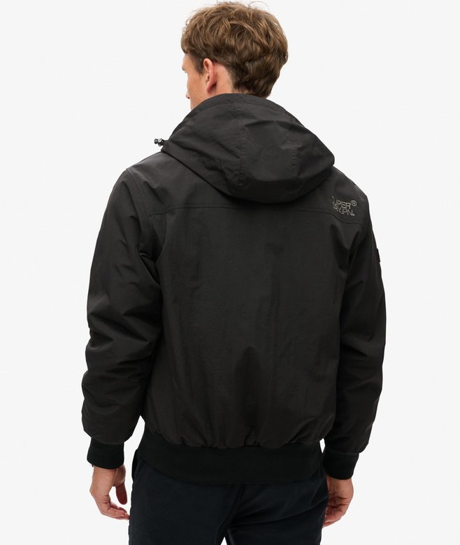 superdry Cazadora bómber de nailon con capucha Surplus Descuento por venta flash