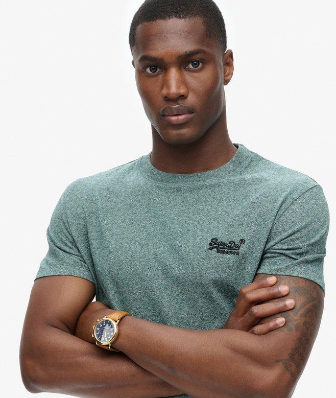 superdry Camiseta de algodón orgánico con logotipo Essential Ofertas de temporada