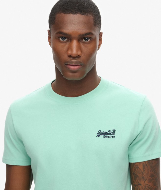 superdry Camiseta de algodón orgánico con logotipo Essential Grandes ahorros