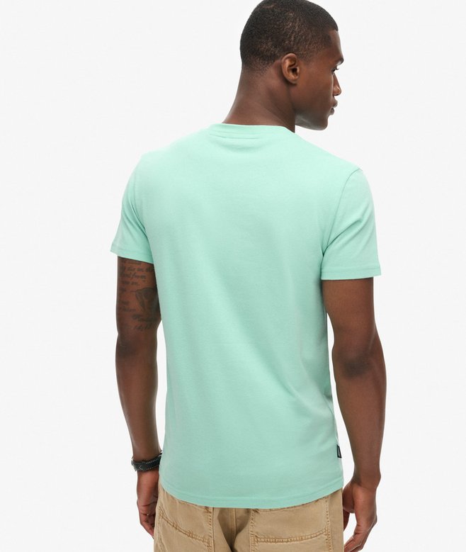 superdry Camiseta de algodón orgánico con logotipo Essential Grandes ahorros