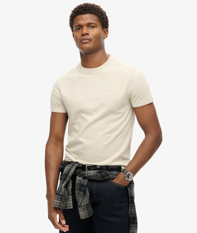 superdry Camiseta de algodón orgánico con logotipo Essential