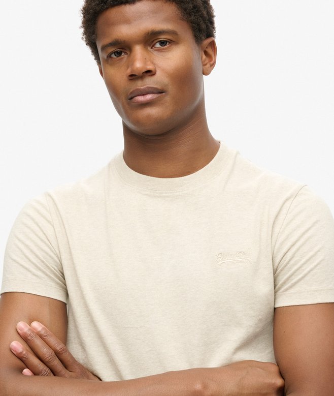 superdry Camiseta de algodón orgánico con logotipo Essential Precio ultrabajo