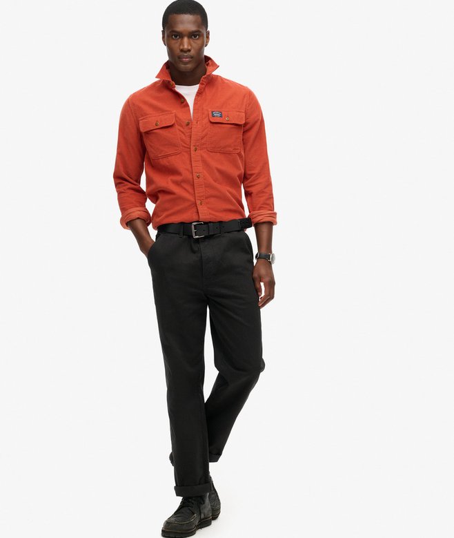 superdry Camisa de pana de corte holgado Trailsman Outlet online