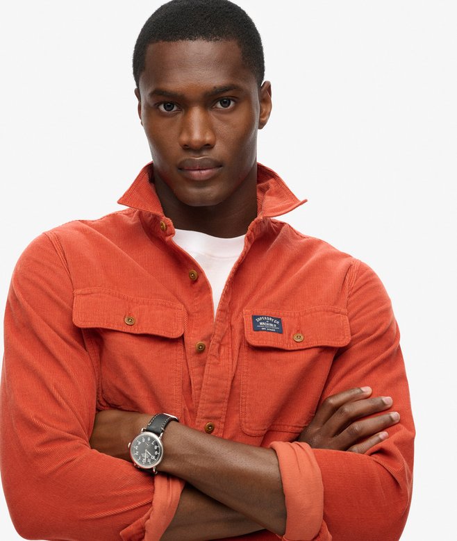 superdry Camisa de pana de corte holgado Trailsman Outlet online