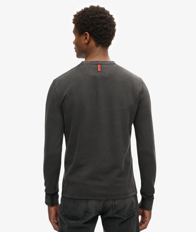 superdry Top con cuello panadero y textura Vintage Ofertas