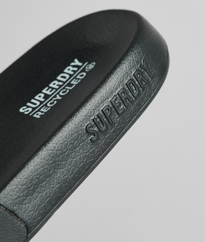 superdry Chanclas de piscina con logotipo CODE Rebajas baratas