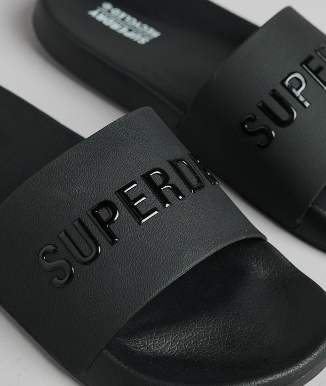 superdry Chanclas de piscina con logotipo CODE Rebajas baratas