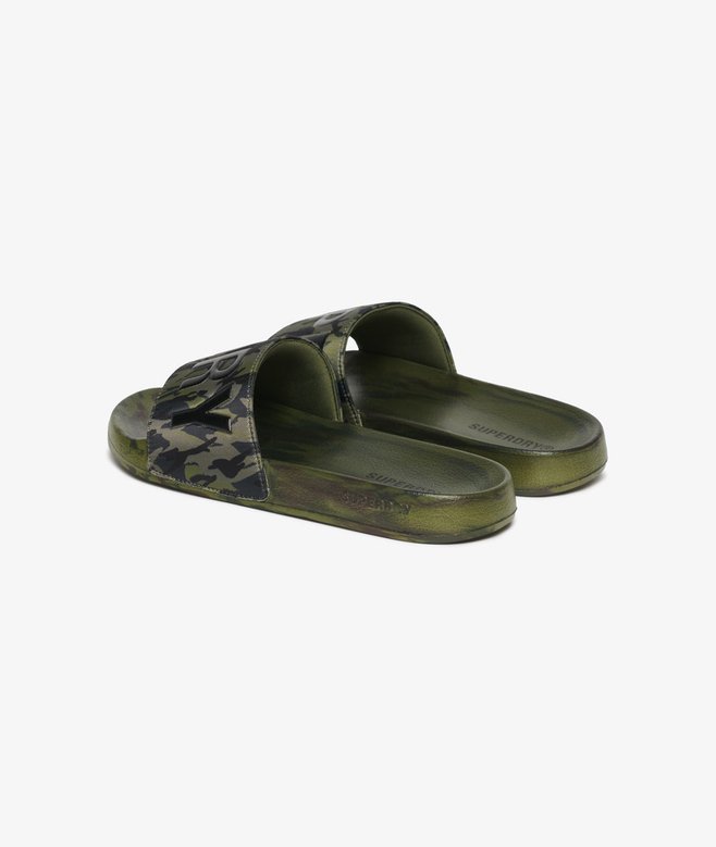 superdry Chanclas de piscina con estampado de camuflaje Core Envío gratis