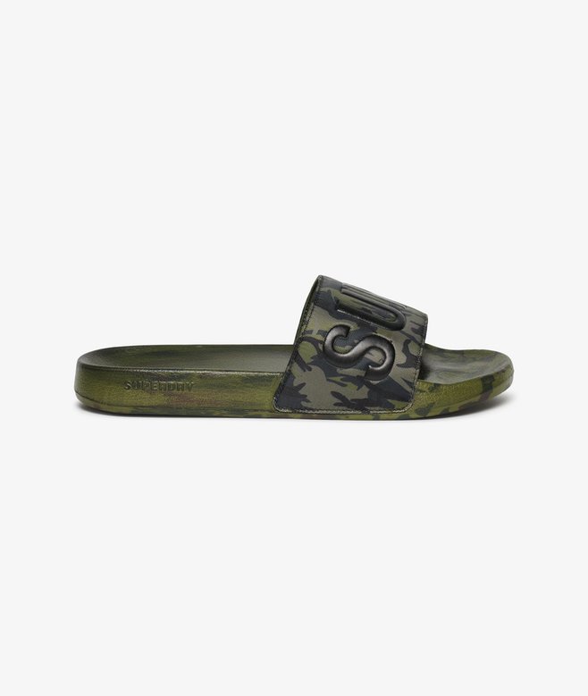 superdry Chanclas de piscina con estampado de camuflaje Core Envío gratis