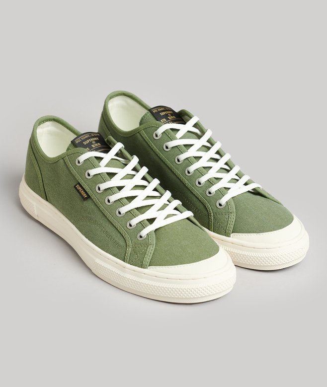 superdry Zapatillas deportivas veganas de lona y caña baja Solo queda un día