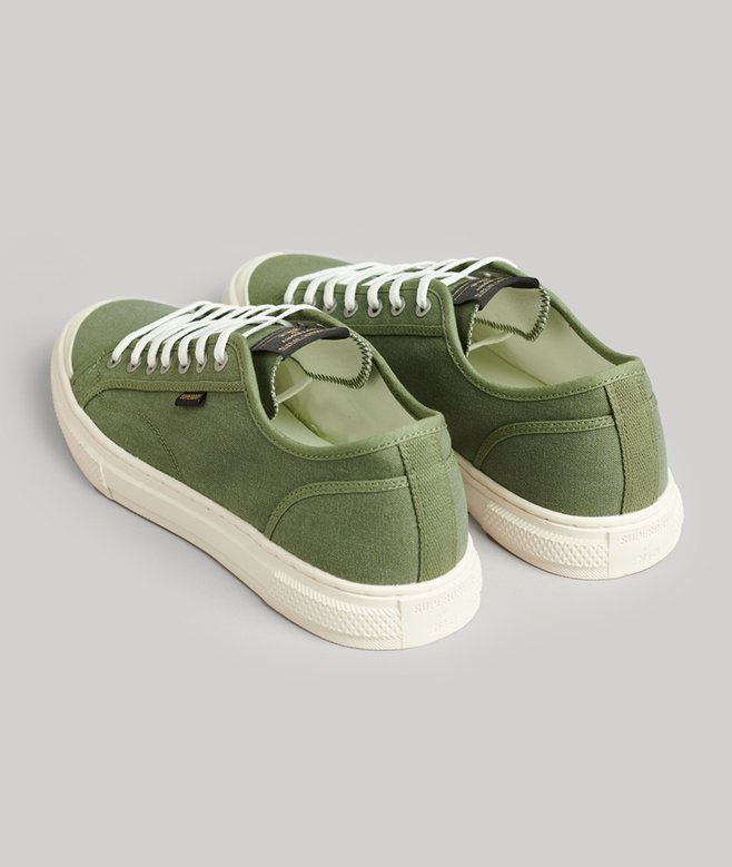superdry Zapatillas deportivas veganas de lona y caña baja Solo queda un día