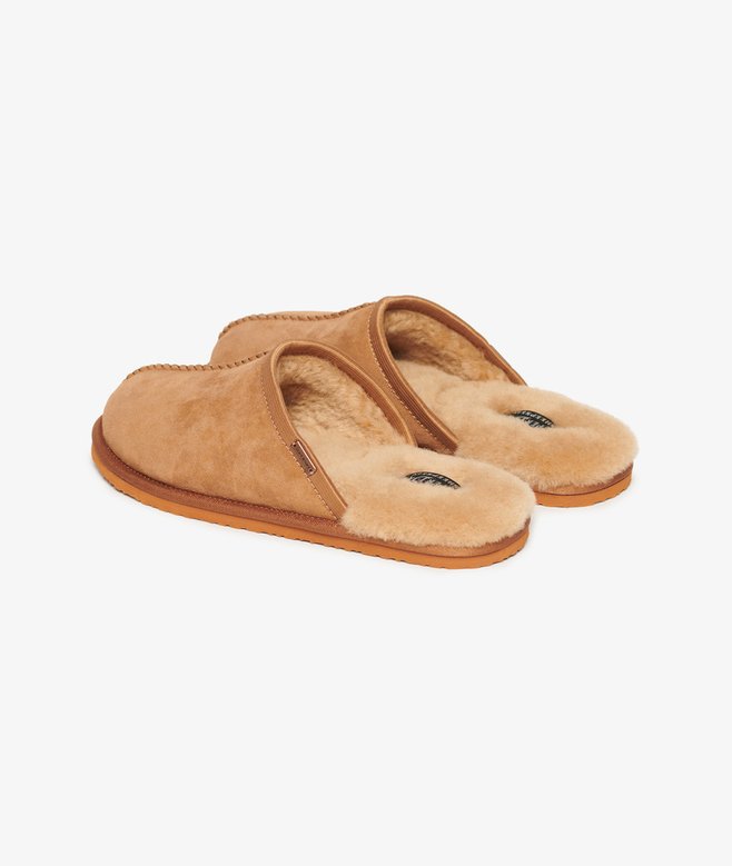 superdry Pantuflas sin talón de ante Ahorra y exporta