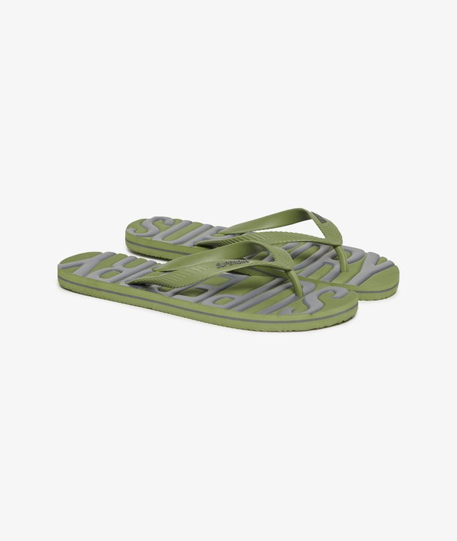 superdry Chanclas veganas con logotipo Vintage Logo Precios de Black Friday