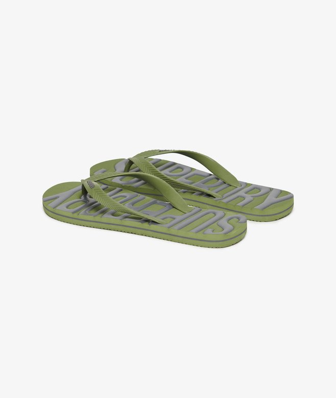 superdry Chanclas veganas con logotipo Vintage Logo Precios de Black Friday
