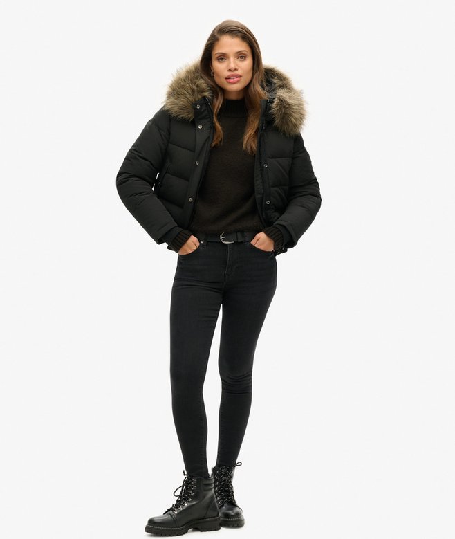 superdry Cazadora bómber con capucha Everest Última moda