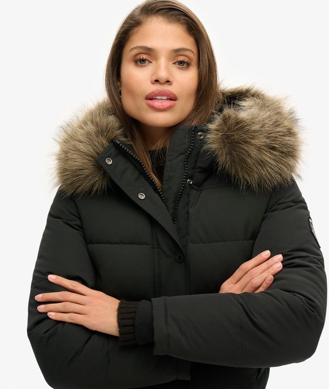 superdry Cazadora bómber con capucha Everest Última moda