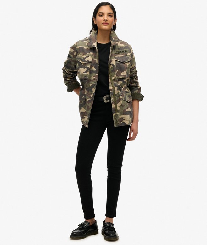 superdry Chaqueta militar M65 adornada Precio ultrabajo