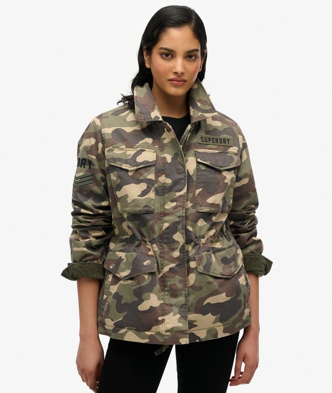 superdry Chaqueta militar M65 adornada Precio ultrabajo