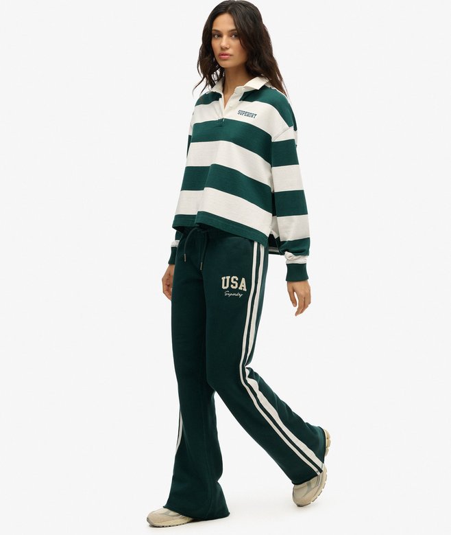 superdry Joggers acampanados con rayas Athletic Essentials Devoluciones gratuitas