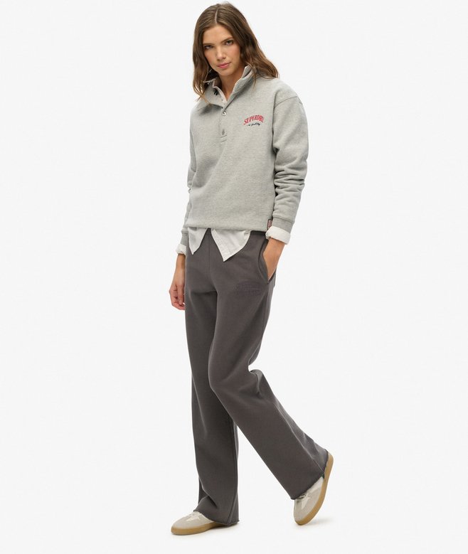superdry Joggers de pernera ancha con bordado tonal Athletic 2025