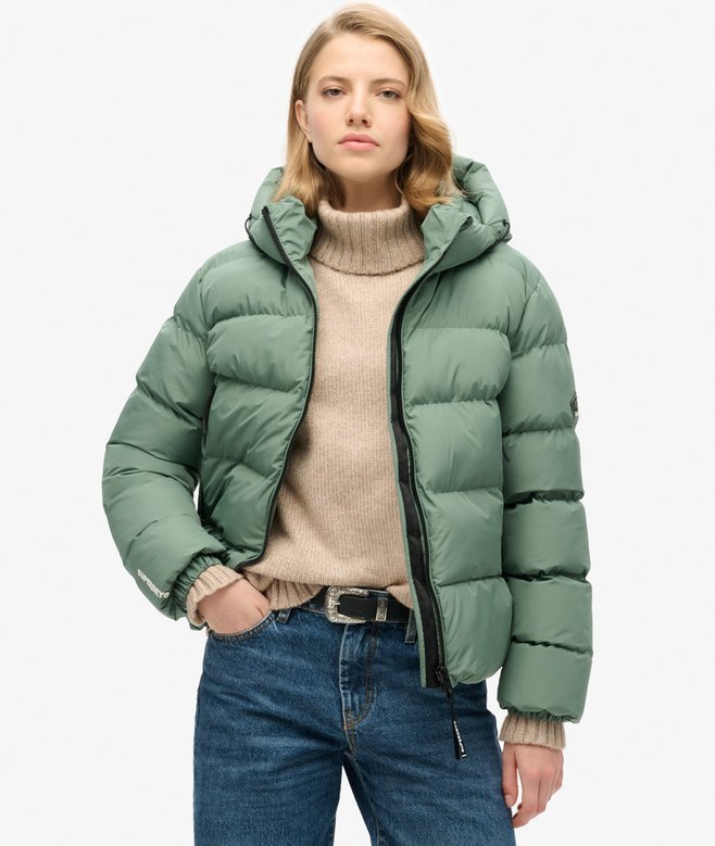 superdry Chaqueta acolchada con capucha Sports