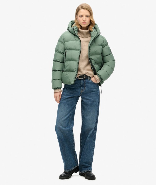 superdry Chaqueta acolchada con capucha Sports Outlet