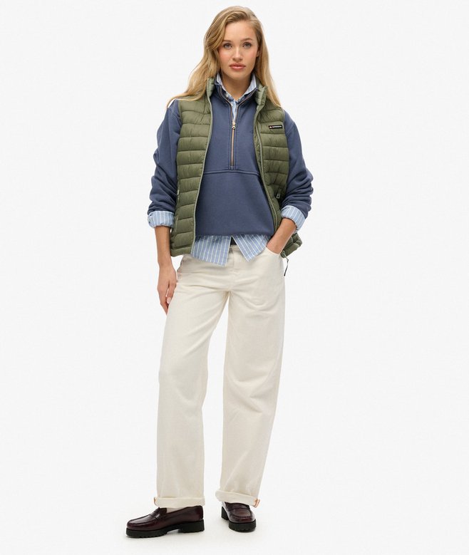superdry Chaleco acolchado Fuji Lite Venta caliente