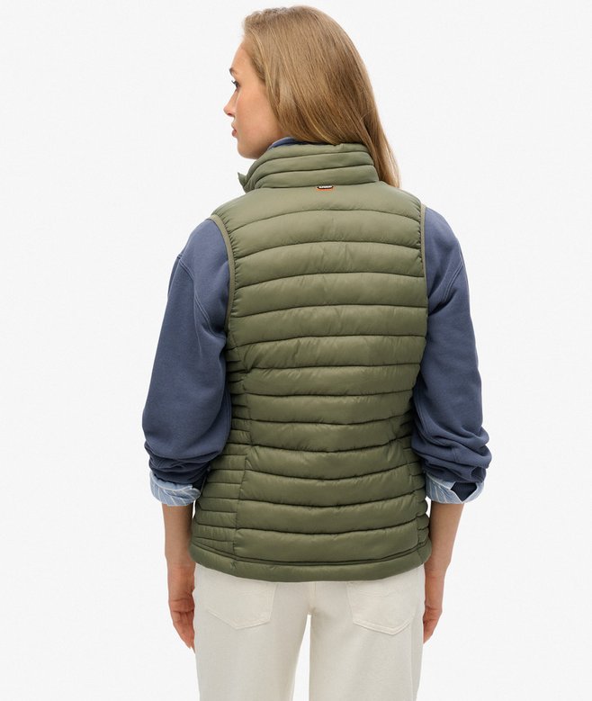 superdry Chaleco acolchado Fuji Lite Venta caliente