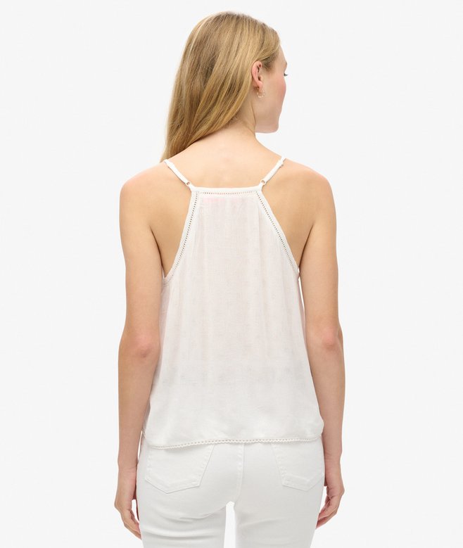 superdry Camiseta de tirantes con ribete escalonado Rebajas online