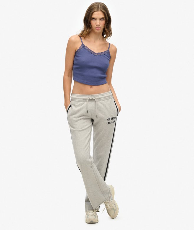 superdry Joggers acampanados con rayas Athletic Essentials