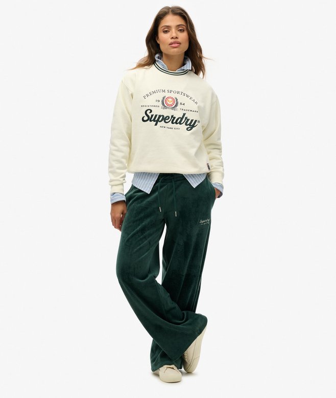 superdry Sudadera holgada de cuello redondo Country Club Últimos 3 días