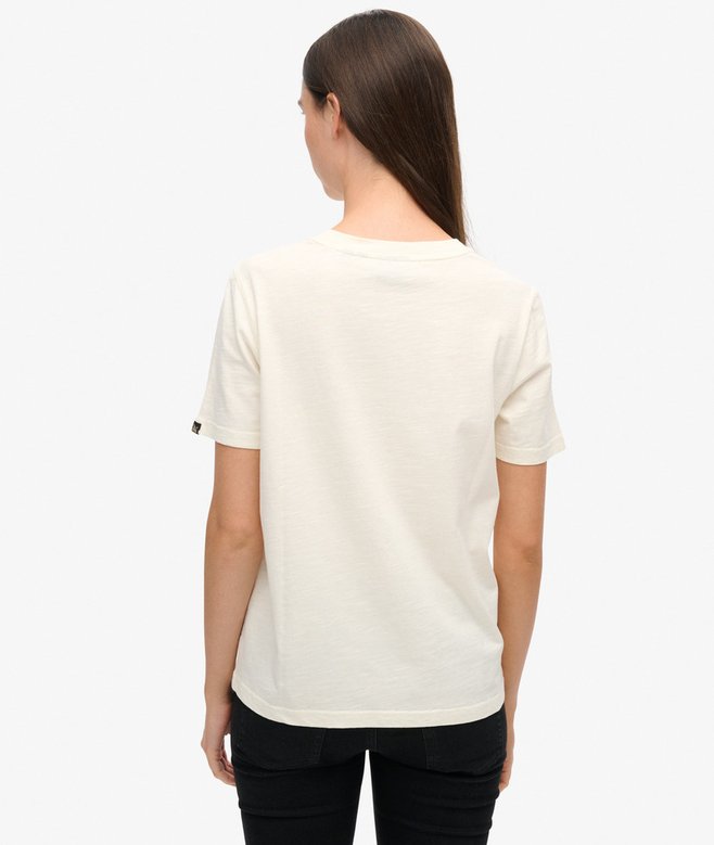 superdry Camiseta de corte relajado con acabado metalizado Venue COMPRAR AHORA