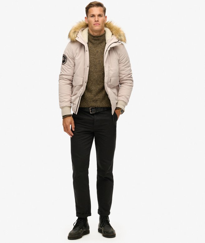 superdry Cazadora bómber acolchada con capucha Everest En oferta