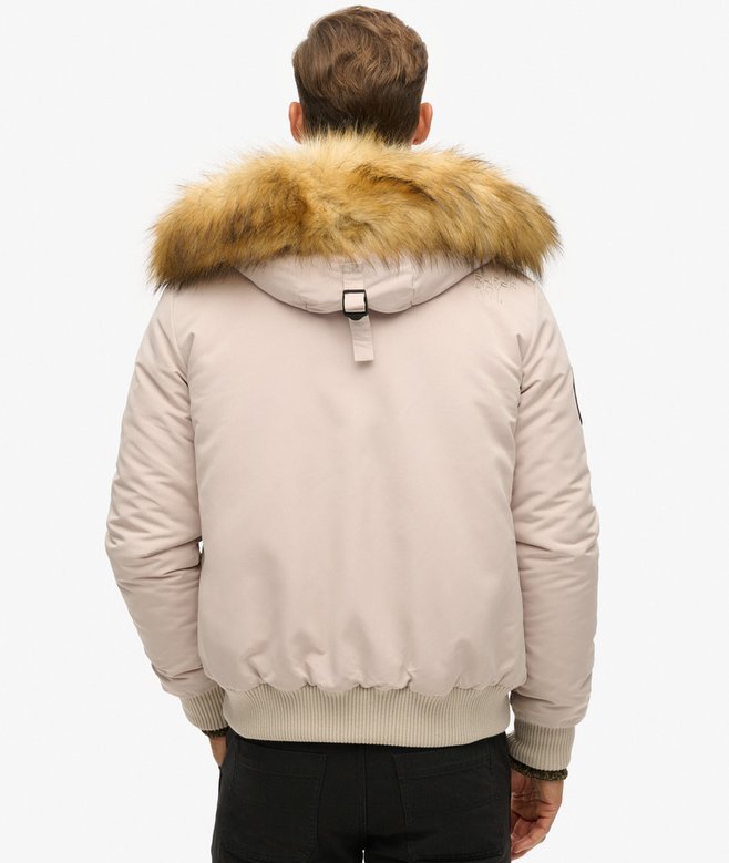 superdry Cazadora bómber acolchada con capucha Everest En oferta