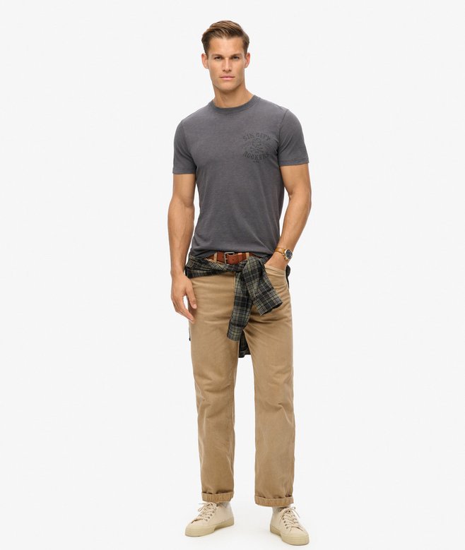 superdry Camiseta gráfica Retro Rocker Ofertas de temporada