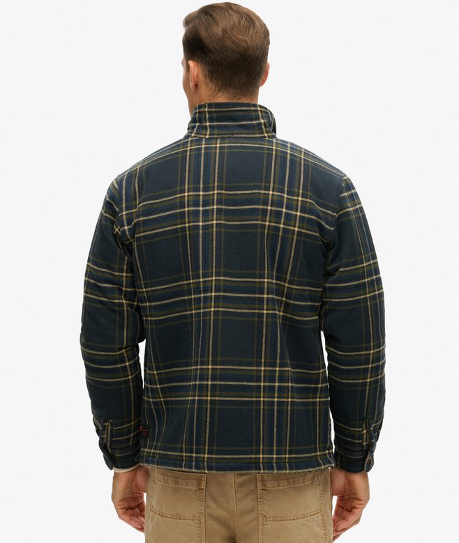 superdry Sobrecamisa acolchada a cuadros Surplus Gran oferta