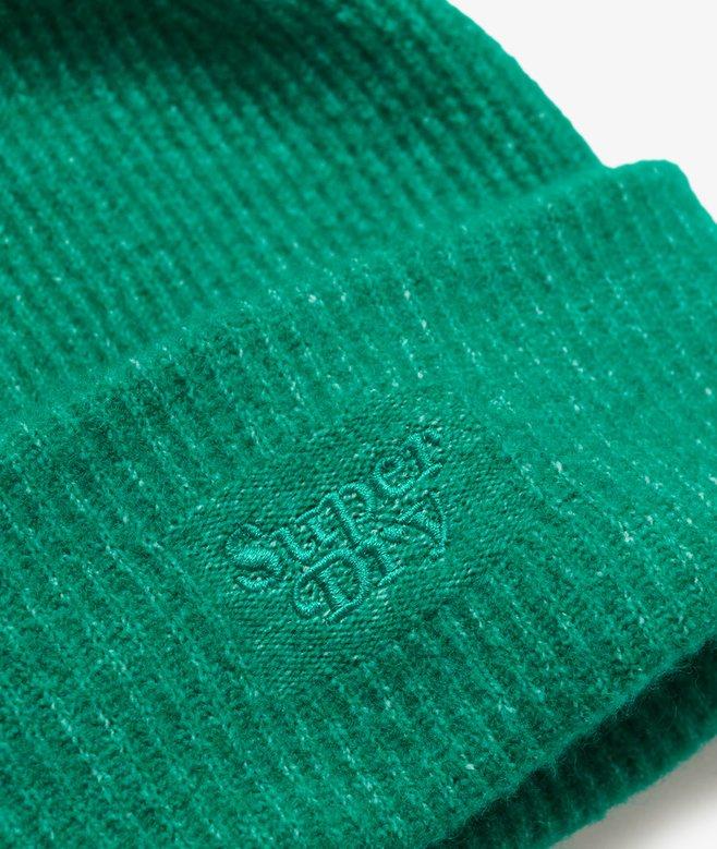 superdry Gorro de punto de canalé suave Oferta especial