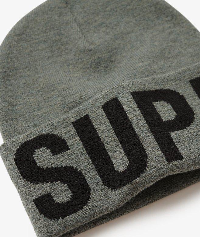 superdry Gorro de punto con el logotipo de la marca ÚLTIMAS EDICIONES