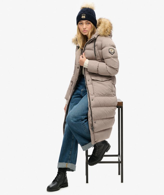 superdry Gorro de punto trenzado Luxe Solo hoy