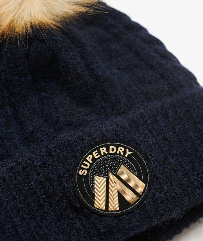 superdry Gorro de punto trenzado Luxe Solo hoy