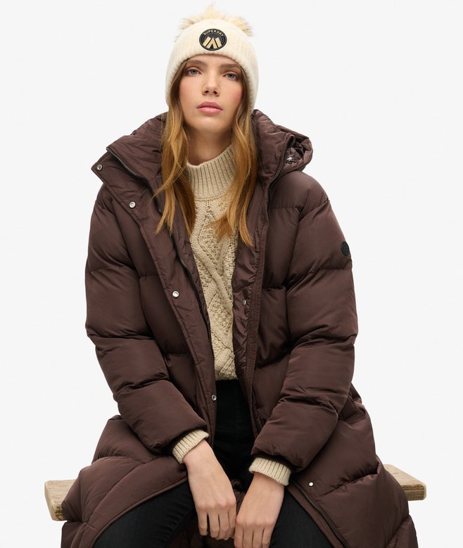 superdry Gorro de punto trenzado Luxe Tienda de fábrica