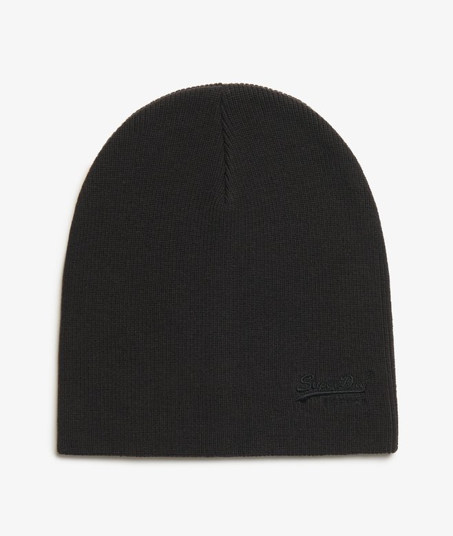 superdry Gorro de punto con logotipo Essential Última moda